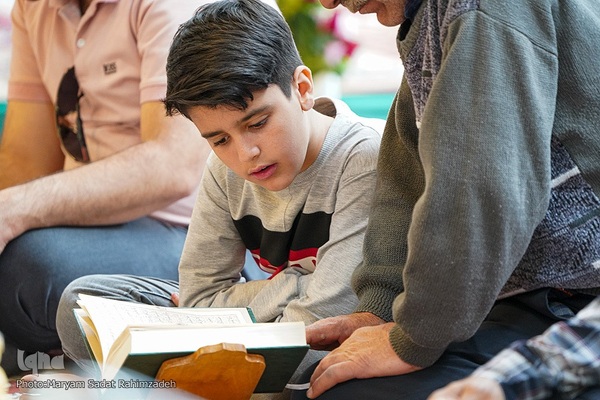 آغاز محفل جزءخوانی قرآن ماه رمضان