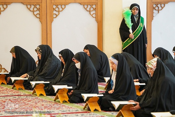 آغاز محفل جزءخوانی قرآن ماه رمضان