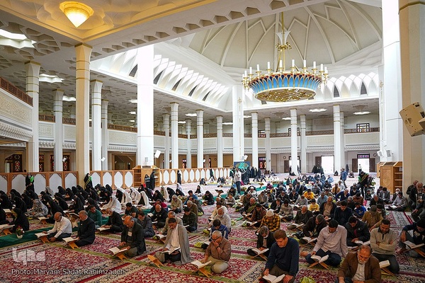 آغاز محفل جزءخوانی قرآن ماه رمضان