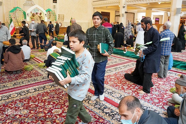 آغاز محفل جزءخوانی قرآن ماه رمضان