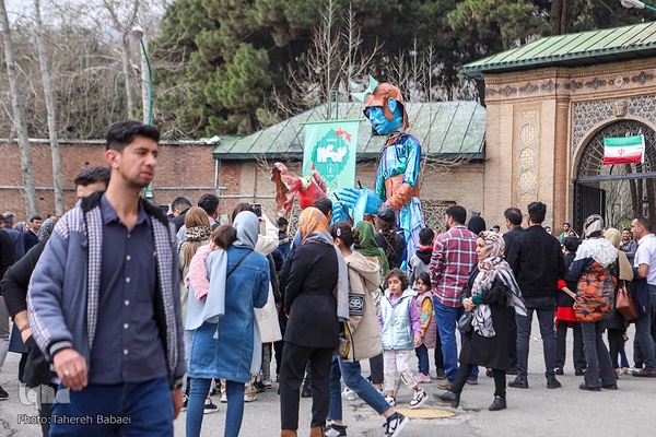 کاخ سعد آباد در ایام نوروز