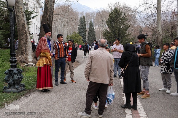 کاخ سعد آباد در ایام نوروز