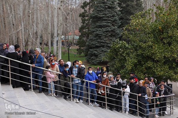 کاخ سعد آباد در ایام نوروز