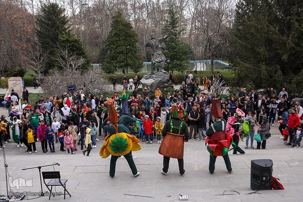 کاخ سعد آباد در ایام نوروز