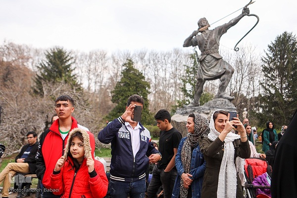 کاخ سعد آباد در ایام نوروز