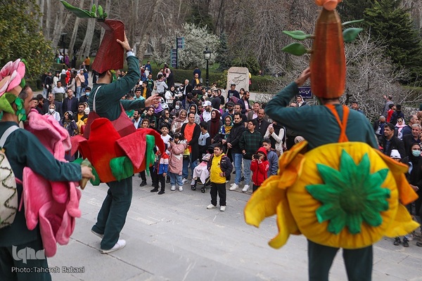 کاخ سعد آباد در ایام نوروز