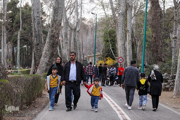 کاخ سعد آباد در ایام نوروز