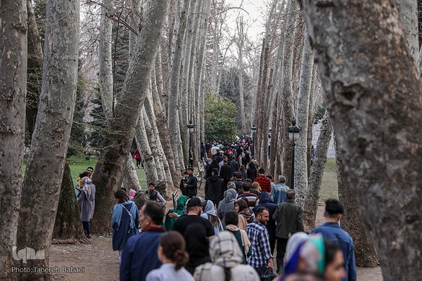 کاخ سعد آباد در ایام نوروز