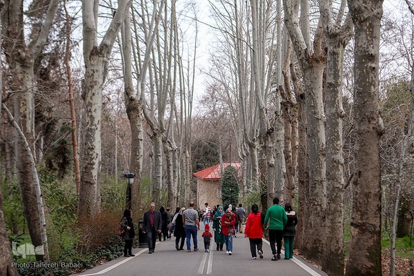 کاخ سعد آباد در ایام نوروز