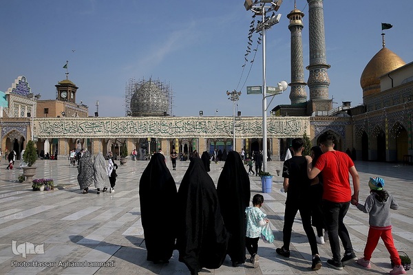 حرم عبدالعظیم حسنی (ع) در بهار جانها