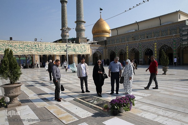 حرم عبدالعظیم حسنی (ع) در بهار جانها