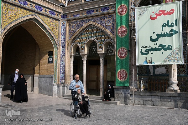 حرم عبدالعظیم حسنی (ع) در بهار جانها