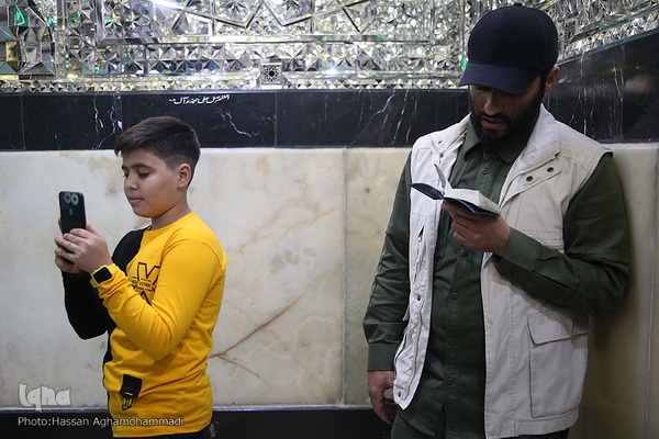 حرم عبدالعظیم حسنی (ع) در بهار جانها