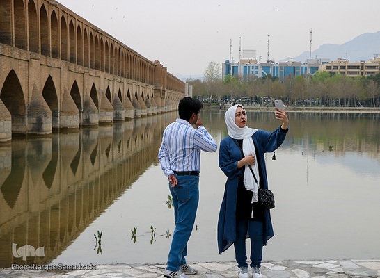 زاینده رود‎‎ میزبان مسافران نوروزی
