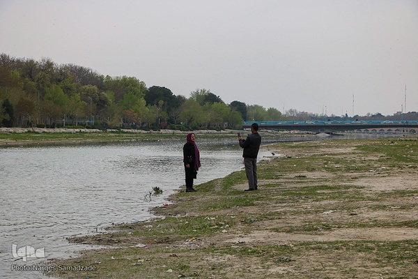 زاینده رود‎‎ میزبان مسافران نوروزی