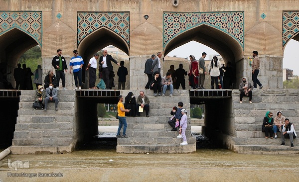 زاینده رود‎‎ میزبان مسافران نوروزی