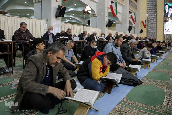 ترتیل‌خوانی قرآن در مصلی تبریز‎‎‎‎