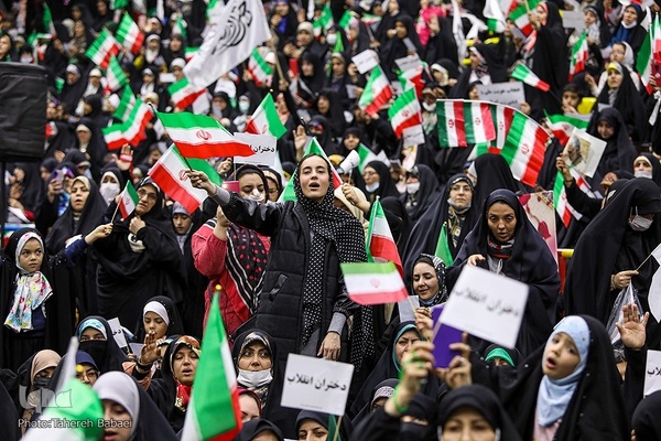 اجتماع بزرگ دختران انقلاب در ورزشگاه شهید شیرودی