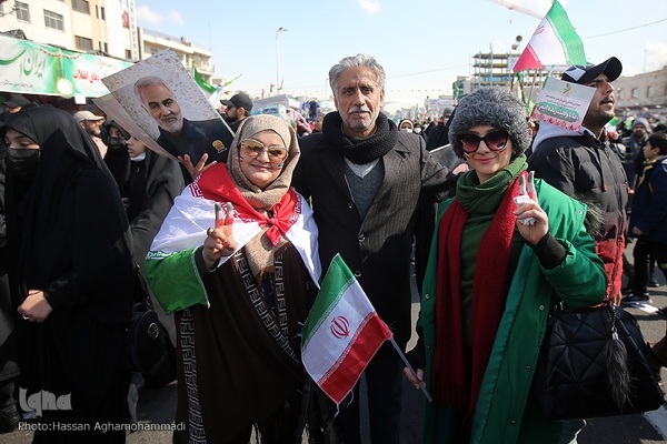 راهپیمایی یوم‌الله ۲۲ بهمن در تهران