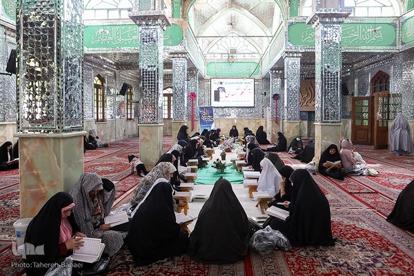 برگزاری محفل جز‌خوانی ماه رمضان
