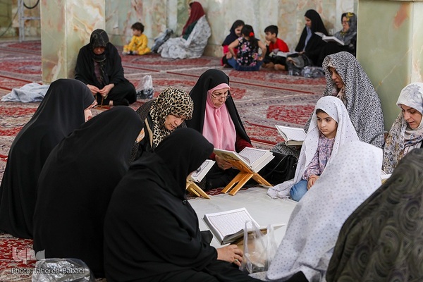 برگزاری محفل جز‌خوانی ماه رمضان