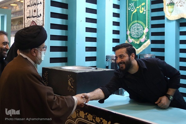 بازدید حجت‌الاسلام والمسلمین سیدابراهیم رئیسی، رئیس‌جمهور از سی‌اُمین نمایشگاه بین‌المللی قرآن کریم
