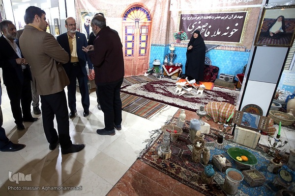 بازدید حسن مسلمی نایینی، رییس جهاد دانشگاهی از نمایشگاه بین المللی قرآن کریم