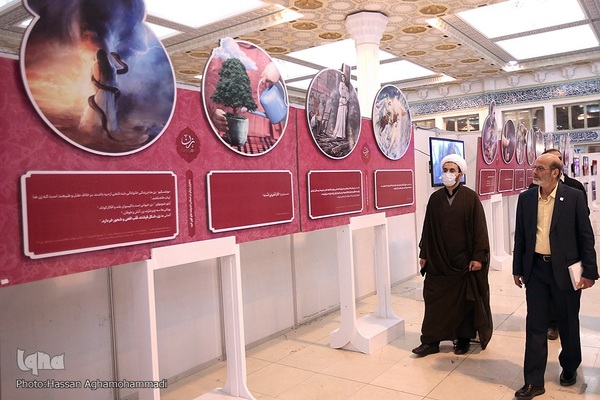بازدید حسن مسلمی نایینی، رییس جهاد دانشگاهی از نمایشگاه بین المللی قرآن کریم