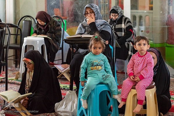 جزءخوانی قرآن در مصلی کرج‎‎