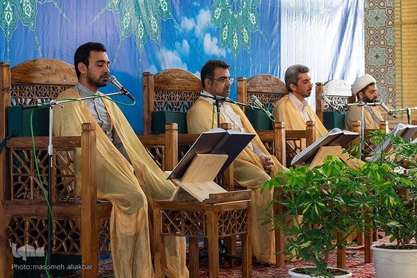 جزءخوانی قرآن در مصلی کرج‎‎