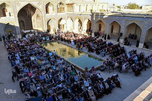 جشن میلاد امام حسن (ع) در مسجد نصیرالملک شیراز