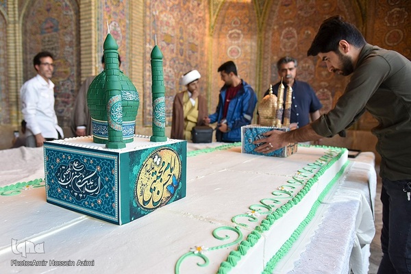 جشن میلاد امام حسن (ع) در مسجد نصیرالملک شیراز