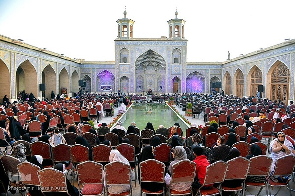 جشن میلاد امام حسن (ع) در مسجد نصیرالملک شیراز