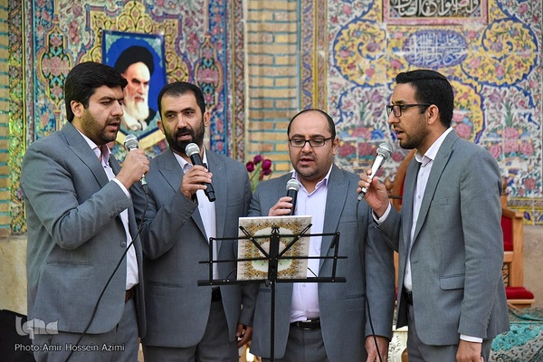 جشن میلاد امام حسن (ع) در مسجد نصیرالملک شیراز