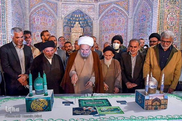 جشن میلاد امام حسن (ع) در مسجد نصیرالملک شیراز