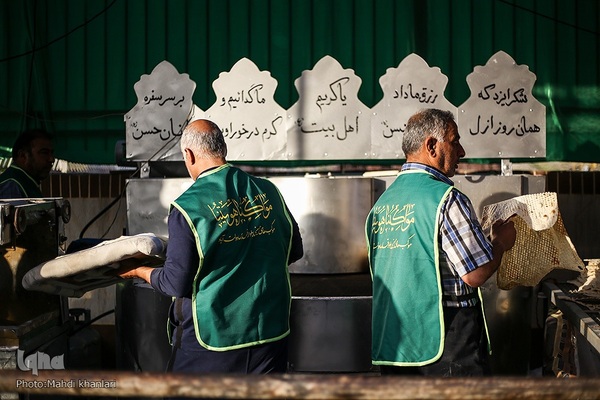 مراسم افطار به مناسبت میلاد امام حسن مجتبی(ع)