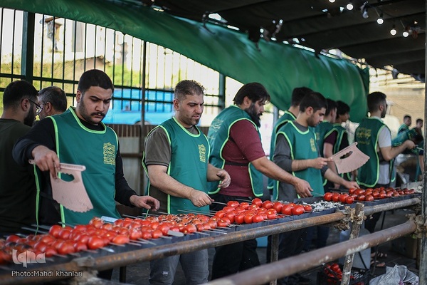 مراسم افطار به مناسبت میلاد امام حسن مجتبی(ع)