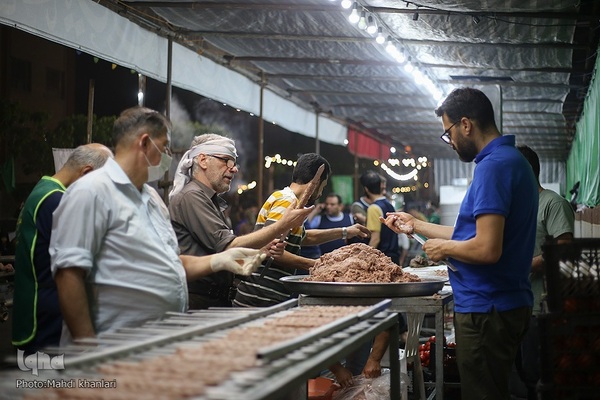 مراسم افطار به مناسبت میلاد امام حسن مجتبی(ع)