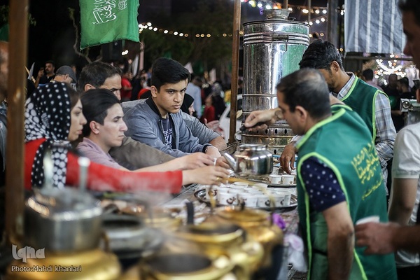 مراسم افطار به مناسبت میلاد امام حسن مجتبی(ع)