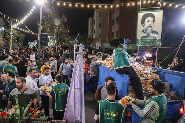 مراسم افطار به مناسبت میلاد امام حسن مجتبی(ع)