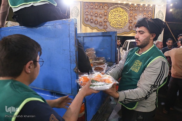 مراسم افطار به مناسبت میلاد امام حسن مجتبی(ع)