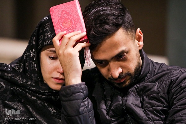 مراسم شب نوزدهم ماه رمضان در دانشگاه تهران