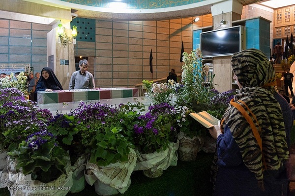 مراسم احیای شب نوزدهم ماه مبارک رمضان رمضان در هیئت انصارالامام رزمندگان كرج‎