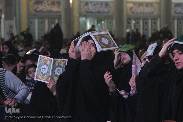 مراسم احیای شب نوزدهم ماه مبارک رمضان رمضان در مسجد مقدس جمکران قم