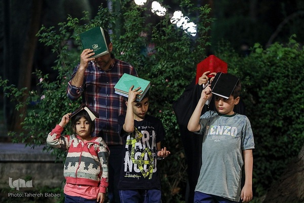 مراسم احیای شب نوزدهم ماه مبارک رمضان رمضان در مسجد دانشگاه تهران