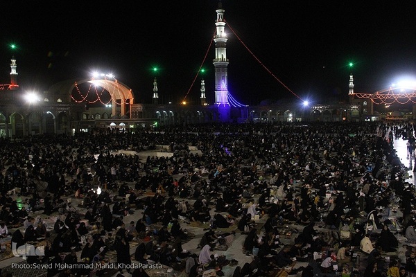 مراسم احیای شب نوزدهم ماه مبارک رمضان در مسجد مقدس جمکران قم