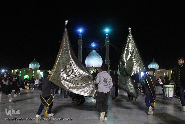 مراسم احیای شب نوزدهم ماه مبارک رمضان در مسجد مقدس جمکران قم