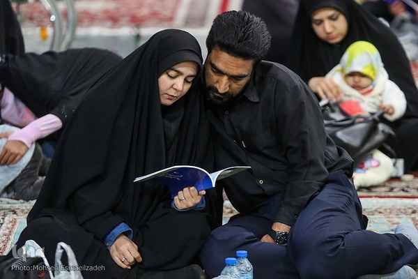 مراسم احیای شب نوزدهم ماه مبارک رمضان در حرم منور رضوی