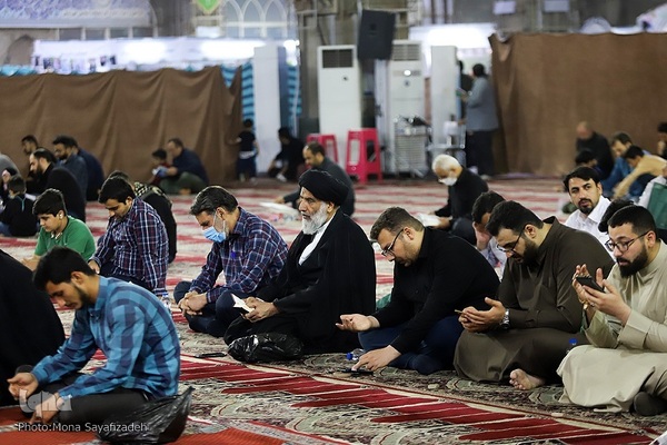 مراسم احیای شب نوزدهم ماه مبارک رمضان در مصلی اهواز