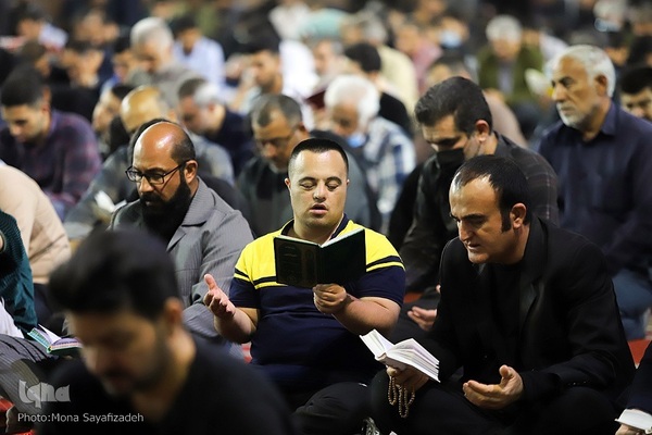 مراسم احیای شب نوزدهم ماه مبارک رمضان در مصلی اهواز
